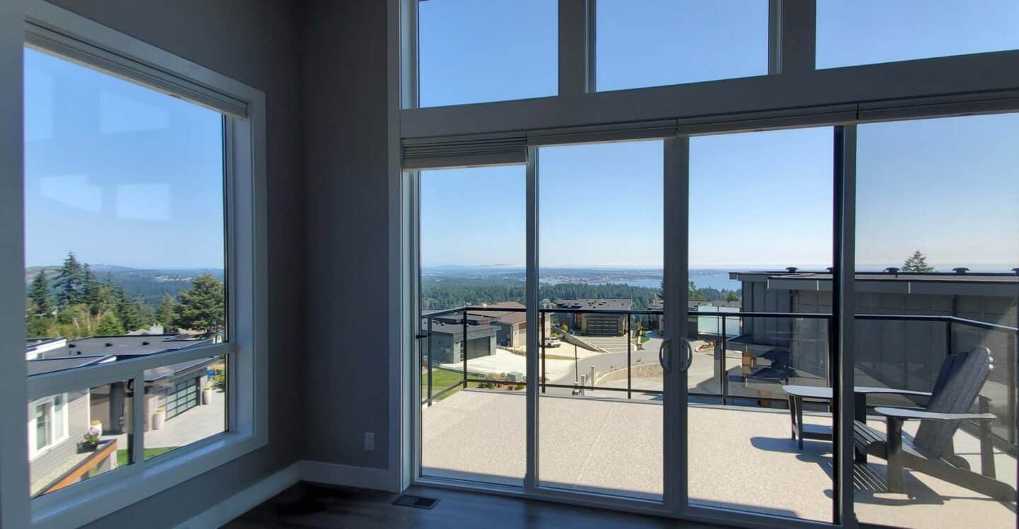 victoria-balcony-view-clean-windows-rr Home window cleaning services by RR Windows in Victoria BC